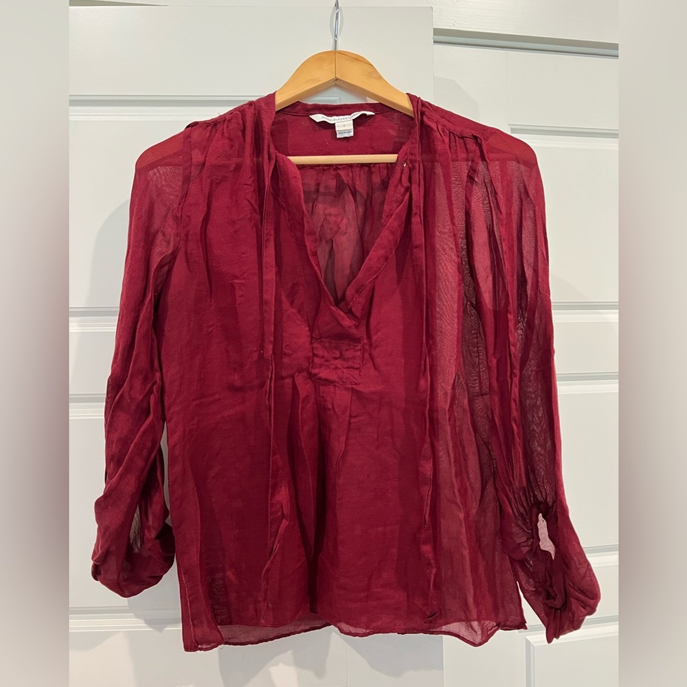 Diane von Furstenberg bairly louche top